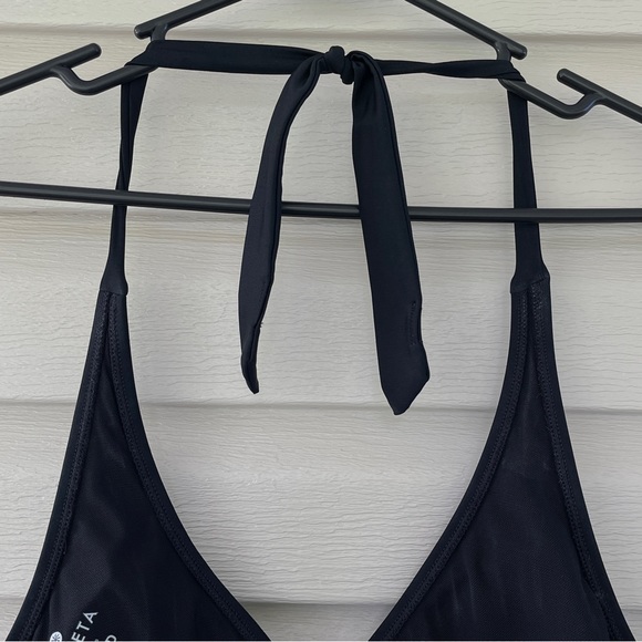 Athleta Tara Black Halter Swim Dress Size 34 D/DD - Picture 10 of 15